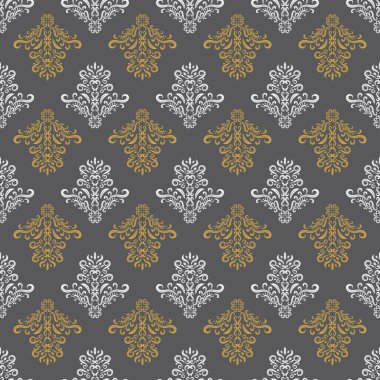 Lüks Vintage süslemesiz desen