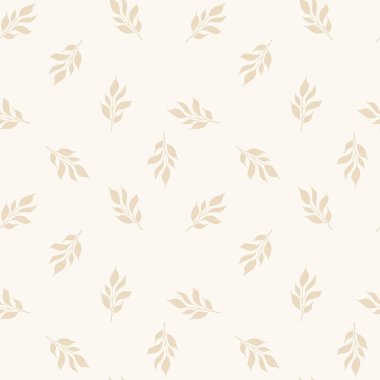 Vintage floral seamless pattern in pastel color