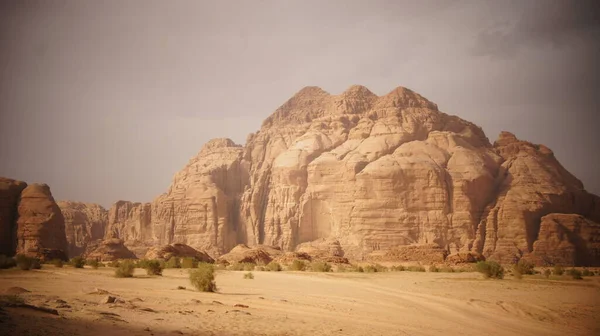 Wadi Rum Desert Jordania — Foto de Stock