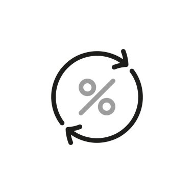 Vergiyle İlgili Vektör Hattı Simgelerinin Basit. Bu tür Para Raporu, Faiz oranı, Vergi İadesi ve daha fazlasını içerir.