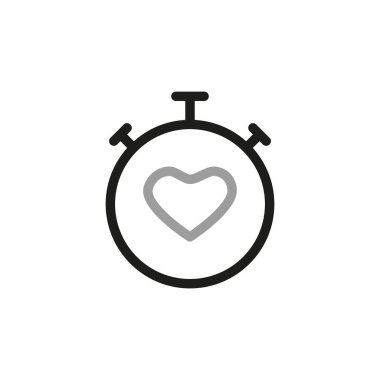 Zamanlayıcıların Basit İlgili Simgeler. İnternet simgeleri ile bağlantı kurun. Düzenlenebilir vektör vuruşu.