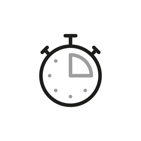 Simple Timers Kapcsolódó Ikonok Lépjen Kapcsolatba Velünk Web Ikonok Sorban — Stock Vector