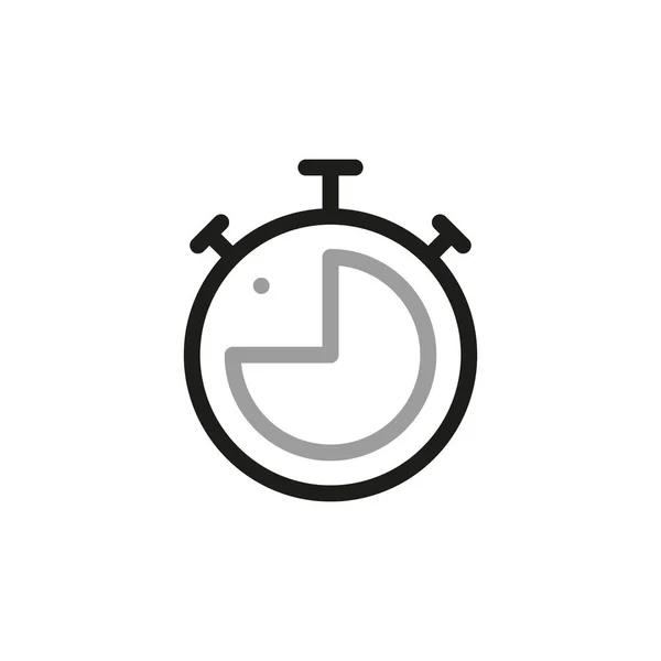 Simple Timers Related Icons Свяжитесь Нами Иконки Стиле Линии Редактируемый — стоковый вектор