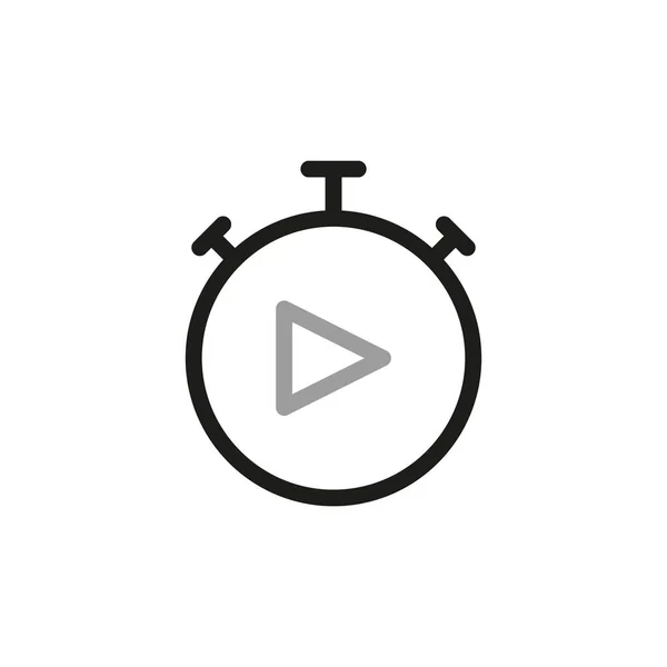 Einfache Der Timer Verwandte Symbole Kontaktieren Sie Uns Web Icons — Stockvektor