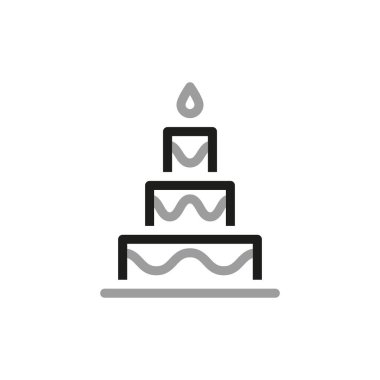 Restoran İşletmelerinin Vektör Hattı Simgeleri. Yiyecek, pasta, tatlı gibi ikonlar içerir..