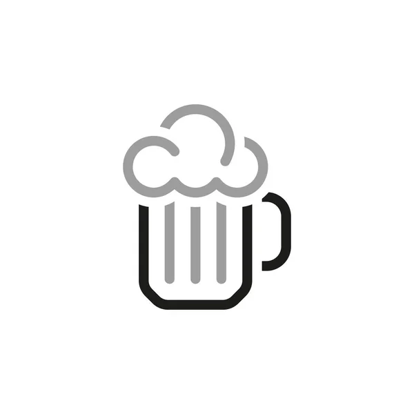 Vector Line Icons Restaurant Business Contains Icons Drink Beer — Stock vektor