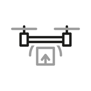 Teslimat çizgisi simgeleri. Nakliye ikonu koleksiyonu. Basit Taşıma Arayüzü İlgili Vektör Satır Simgeleri. Lojistik gibi simgeleri içerir.