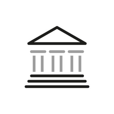 Okula Dönüş Basit Vektör Hattı Simgeleri. Eğitim ikonu koleksiyonu. Üniversite gibi Simgeler içerir.