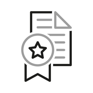 Simple of Back to school Related Vector Line Icons. Education icon. Contains such Icons as document and medal.