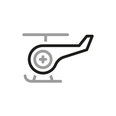 Simple of Transport Related Vector Line Icon. Simple of Transport Related Vector Line Icon. Contains such Icon as ambulance helicopter.