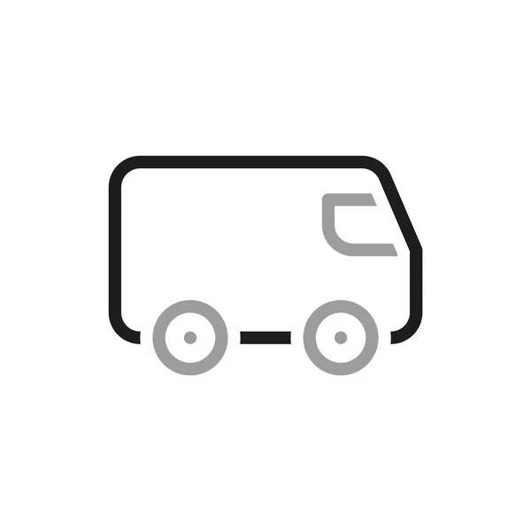 Simple Transport Related Vector Line Icon Simple Transport Related Vector — Stockvektor