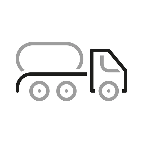 Simple Transport Related Vector Line Icon Simple Transport Related Vector — Stockový vektor