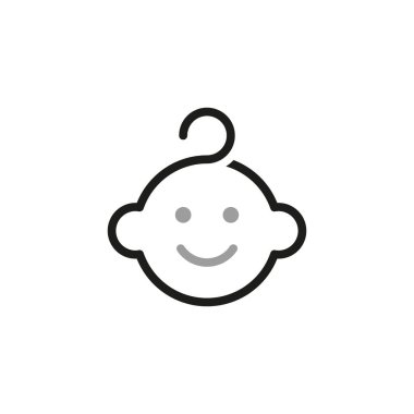 Simple of about baby Related Vector Line Icon. Contains such Icon as boy smiling.