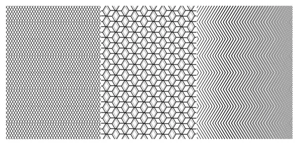 カタログ 企業パンフレットの幾何学的抽象的背景 ベクトルパターンとグラフィックデザイン カバーテンプレートセット — ストックベクタ
