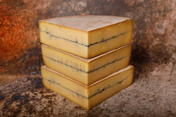 Morbier Τυρί Από Γαλλία — Φωτογραφία Αρχείου