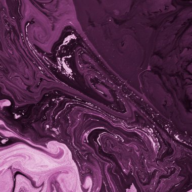 Kağıt arkaplanda pembe mermer mürekkep dokusu. Mermer taş imge. Banyo bombası etkisi. Doku Arkaplanı