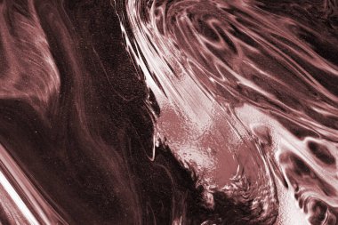 canlı neon kahverengi sıvı arka plan. Doku Arkaplanı