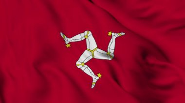 Flag of Isle of Man. High quality 4K resolution