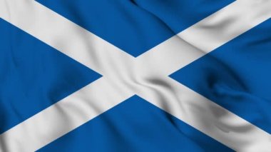Flag of Scotland. High quality 4K resolution