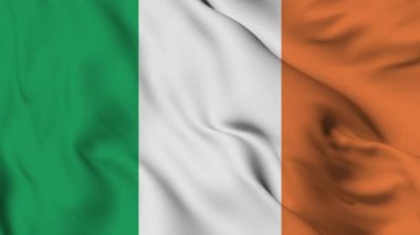 Flag of Ireland. High quality 4K resolution