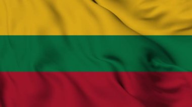 Flag of Lithuania. High quality 4K resolution