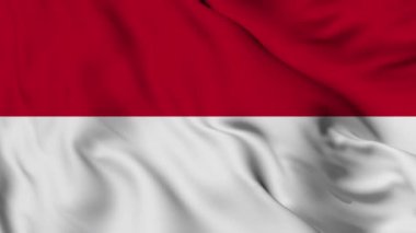 Flag of Monaco. High quality 4K resolution