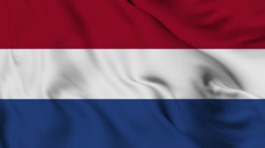 Flag of Netherlands. High quality 4K resolution