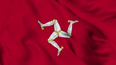 Flag of Isle of Man. High quality 4K resolution