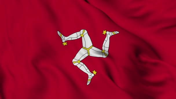 Flag Isle Man High Quality Resolution — Video