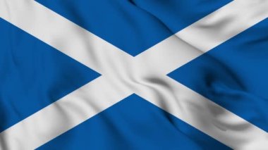 Flag of Scotland. High quality 4K resolution