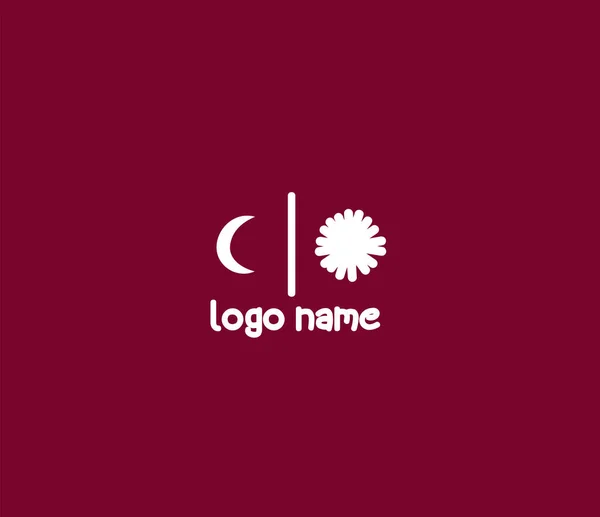 Een Prachtig Logo Dat Symbool Staat Voor Cyclische Harmonieuze Wereld — Stockvector