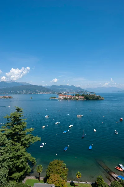 Lago Maggiore Borromean Islands Isola Bella Isola Dei Pescatori Stresa — Fotografia de Stock