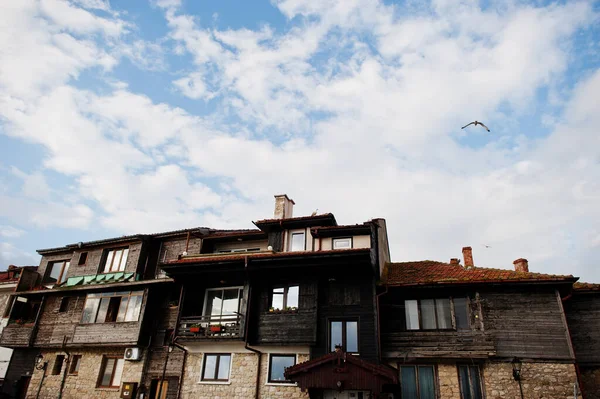 Edificios Casco Antiguo Nesebar Bulgaria —  Fotos de Stock