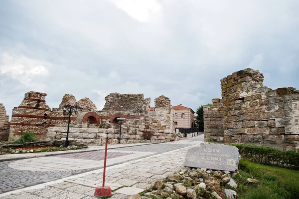 Nesebar Bulgarije Juni 2021 Nessebar Wereld Erfgoed Stad — Stockfoto