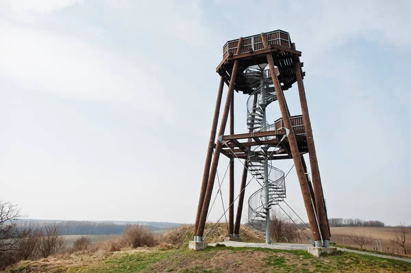 Смотровая Башня Смотровая Башня Drnholec Чехия — стоковое фото