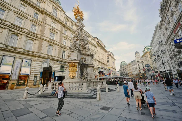 Вена Австрия Мая 2022 Года Памятник Вене — стоковое фото