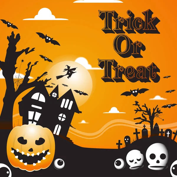 Cadılar bayramı şaka mı şeker mi temalı arkaplan