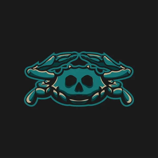 Esport logosu için yengeç maskotu