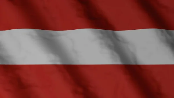 Austrian National Flag State Flag Austria Illustration — Stock Photo, Image