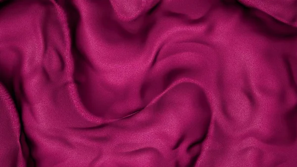 Tessuto Seta Rosa Bellissimo Sfondo Tessile Neutro Rendering — Foto Stock