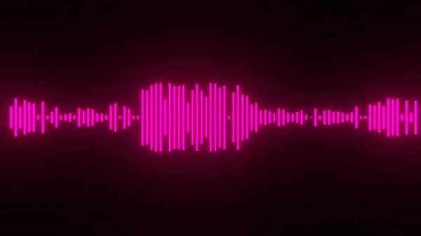 Equalizer Illustration Dynamic Music Background — Fotografia de Stock