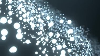 Bokeh geçmişi. Bulanık ışıklar hareket halinde.