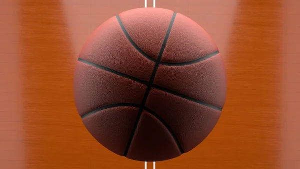 Basketball Match Throw Ball Illustration Suitable Betting Promotion Basket — ストック写真