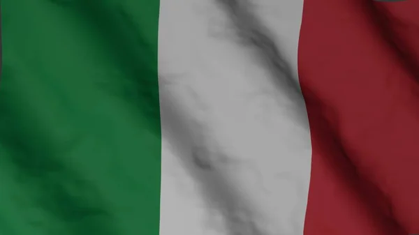 Italian national flag. State flag of Italy illustration. National flag.