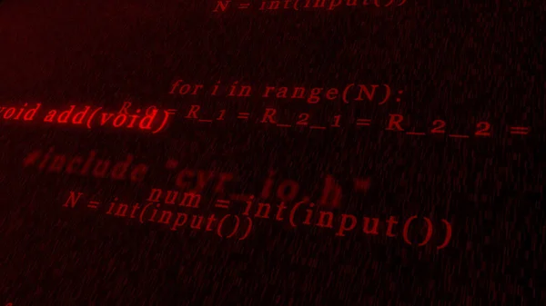 Programming code. Programming language strings. Programming concept. Coding Background