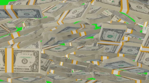 Dollar Money Composition Financial Background Many Banknotes Wads Money Business — Fotografia de Stock