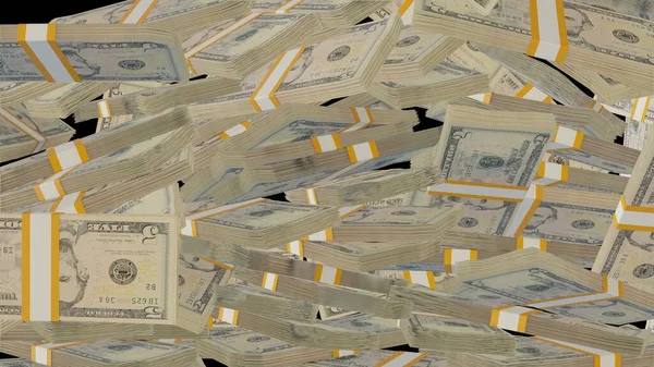 Σύνθεση Χρήματος Δολαρίων Οικονομικό Υπόβαθρο Πολλά Χαρτονομίσματα Και Πολλά Χρήματα — Φωτογραφία Αρχείου