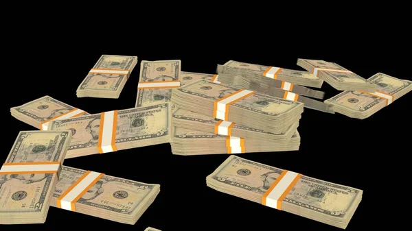 Σύνθεση Χρήματος Δολαρίων Οικονομικό Υπόβαθρο Πολλά Χαρτονομίσματα Και Πολλά Χρήματα — Φωτογραφία Αρχείου