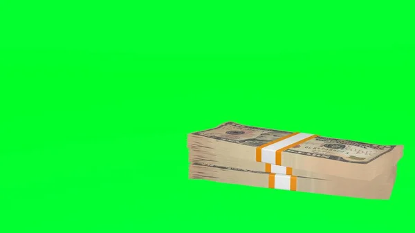 Dollar Money Composition Financial Background Many Banknotes Wads Money Business — Foto de Stock