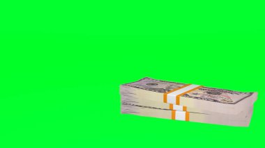 50 US dollar money composition. Financial background. Many banknotes and wads of money. Business or economy concept. Cash.